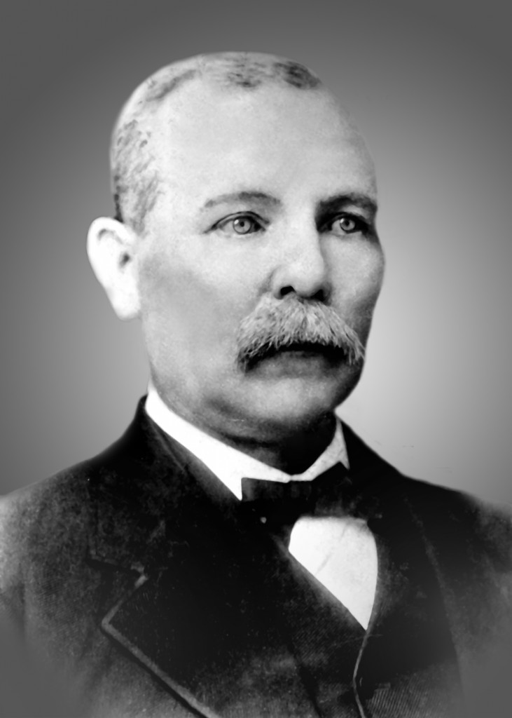 Portrait of Maj. William H. Crank, sixth Worshipful Master of Gray Lodge No. 329